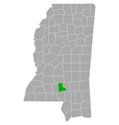 Map Jefferson Davis In Mississippi