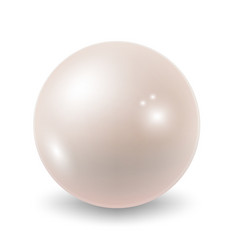 Pearl Isolated On White Back