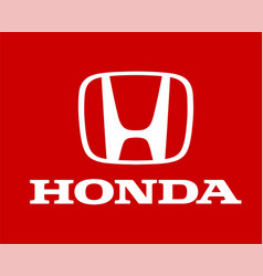 Honda Brand Logo Car Symbol With Name