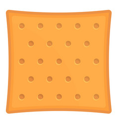 Square Snack Icon Cartoon Sugar Chip