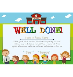 award certificates children vector images over 210