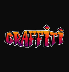 Graffiti - Single Word Letters Style