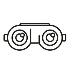 Virtual Reality Icon Outline Vr Headset