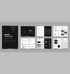 Brand Guideline Template Manual Layout