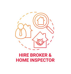 Hire Broker Concept Icon