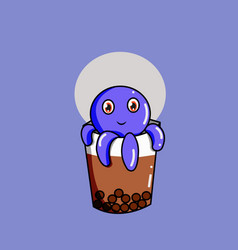 Cute Octopus Animal Cartoon