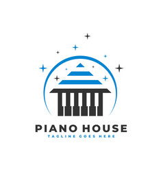 Piano House Logo Design