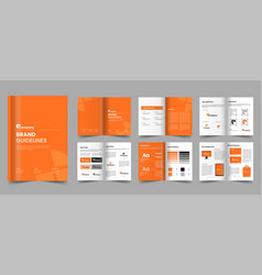 Brand Guideline Layout Template Or Manual