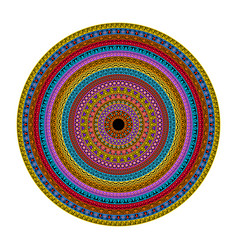 Ethnic Mandala Round Ornament