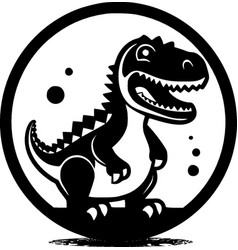 Dino - Black And White