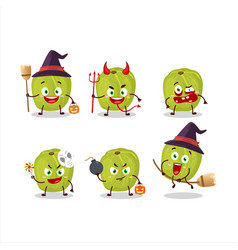 Halloween Expression With Cartoon Amla