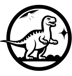 Dinosaur - Minimalist And Simple Silhouette