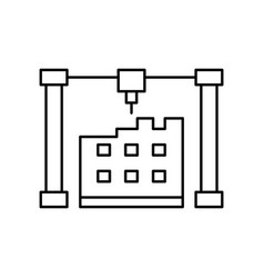 Printing Modular City House Construction Line