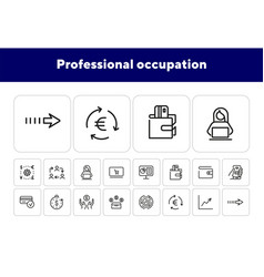 Professional Occupation Icons