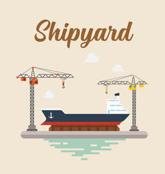 Shipyard Flat Style Building