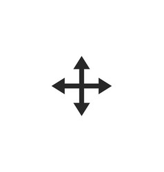 Arrow Four Way Direction Icon