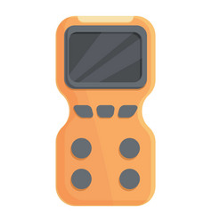 Flammable Gas Detector Icon Cartoon Leak