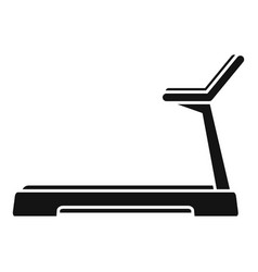 Treadmill Icon Simple Active Fitness