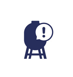 Empty Gas Storage Tank Icon