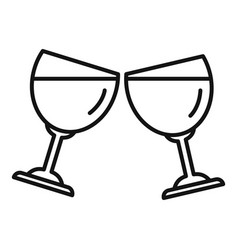 Party Cheers Icon Outline Pub Alcohol