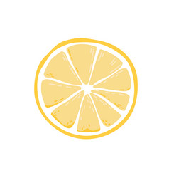 Fresh Juicy Lemon Slice