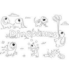 Dinosaur Coloring Book