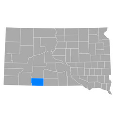 Map Bennett In South Dakota