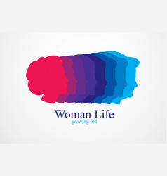 Woman Life Age Years Concept Time Life