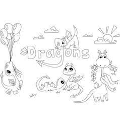 Dragon Coloring Book