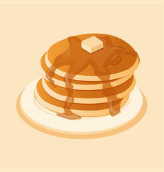 Pancakes On The Plate