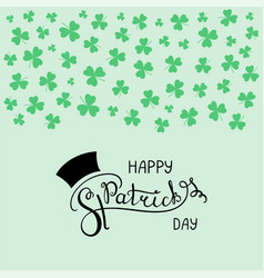 Saint Patrick S Day Lettering