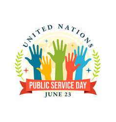 United Nations Public Service Day With Publics