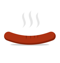 Grilled Sausage Meat Link Or Wiener Dog Icon