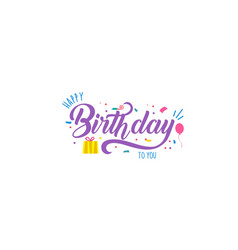 Happy Birthday To You Template Design