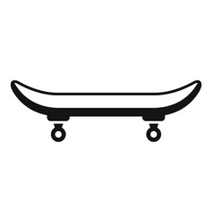 Skateboard Icon Simple Active Sport