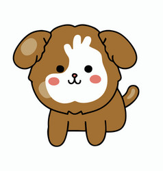 Cute Dog Dog Kawaii Chibi Drawing Style Dog