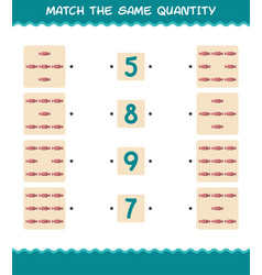 Match The Same Quantity Of Candy Counting Game