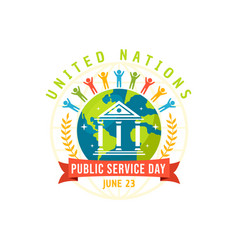 United Nations Public Service Day With Publics