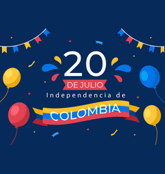 20 De Julio Independencia De Colombia Cartoon