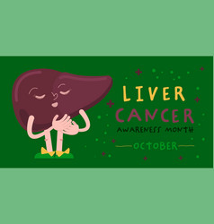 October Is Liver Cancer Awareness Month Landscape