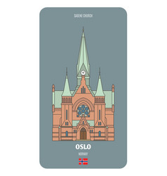 Sagene Church In Oslo Norway