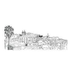 Lisbon Portugal Alfama Drawing