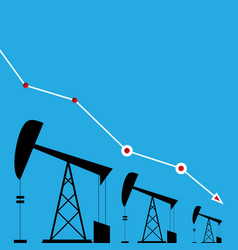 Oil Price Falling Down Graph