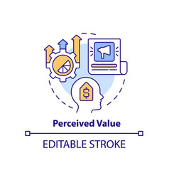 Perceived Value Concept Icon