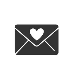 Care Envelope Icon Black