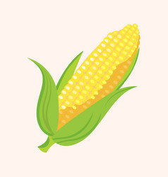 Corn Maize Sign Icon Simple Clipart