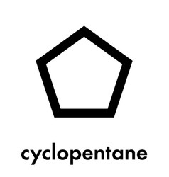 Cyclopentane Cycloalkane Molecule Used