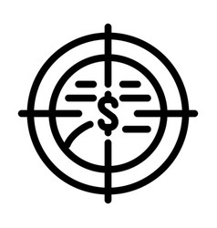 Focus Business Ethics Line Icon