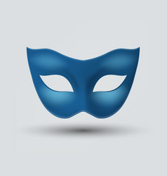 Blue Super Hero Mask Face Character