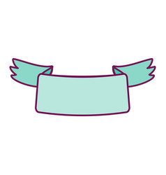 Decorative Ribbon Blowing In Wind Icon